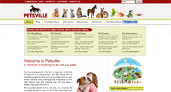 Desktop Screenshot of petsville.ie